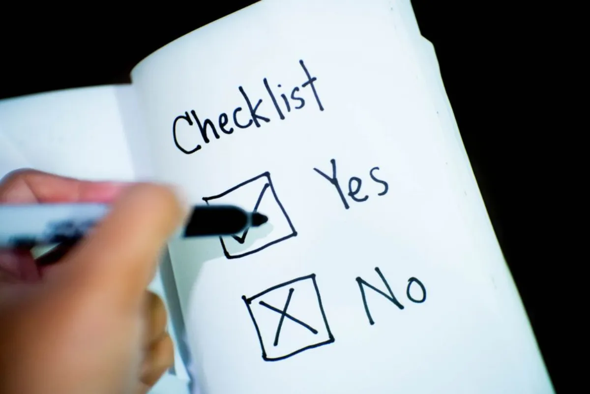checklist decision